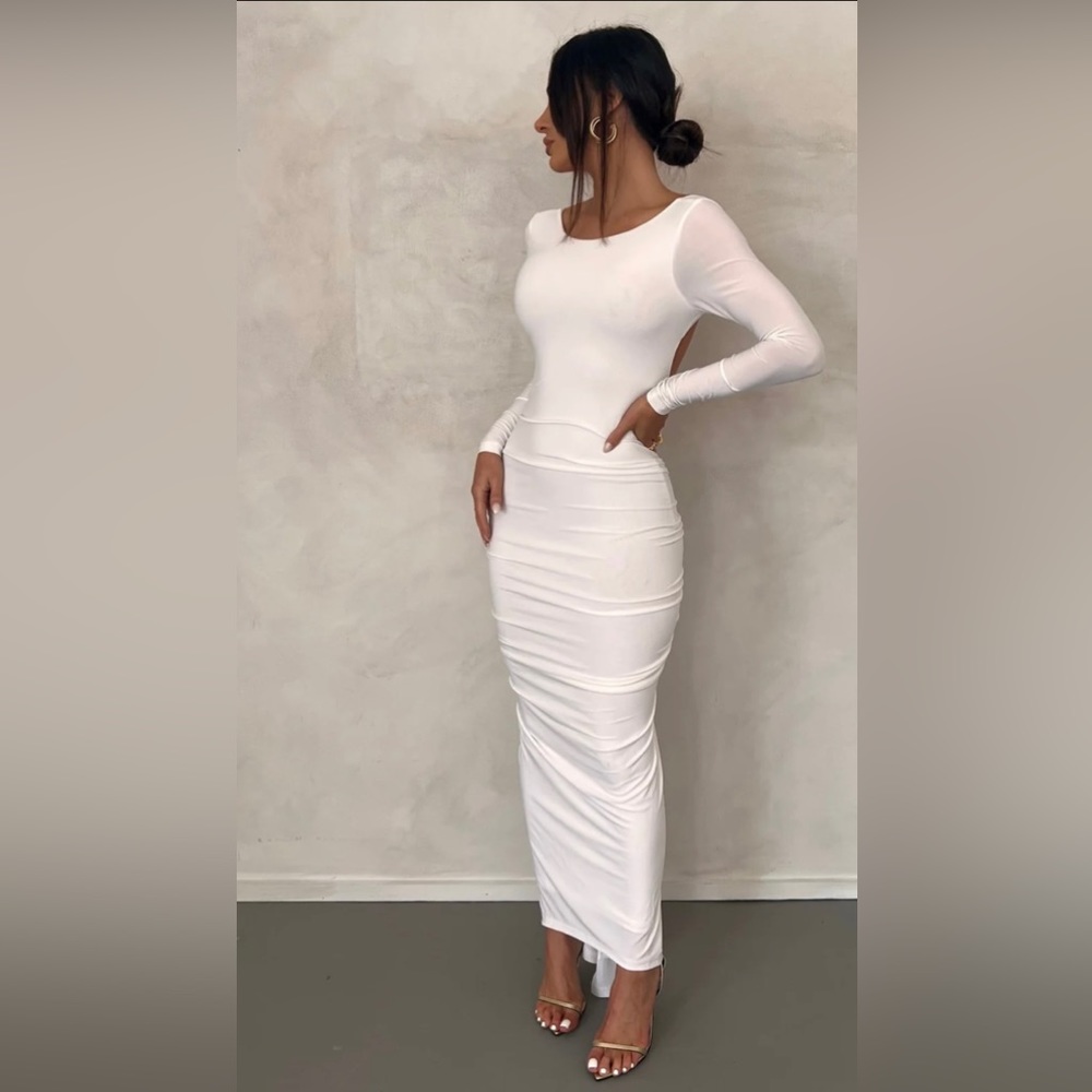 Camila dress - white